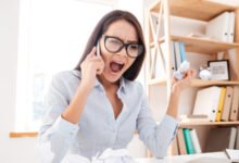 Woman creating a stress management plan